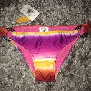 NWT Rasins Swimwear Bikini Bottom Small Pink